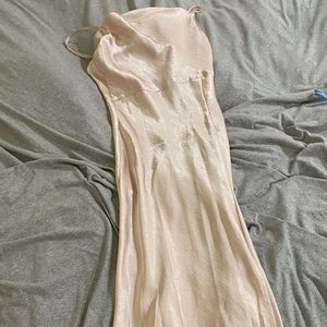 Light pink sheer dress